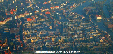 Rechtstadt Luftaufnahme