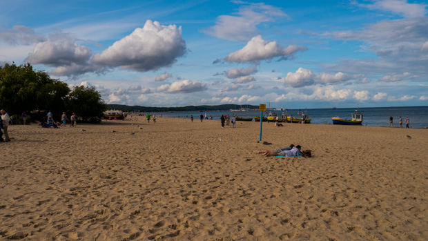 Strand bei Danzig